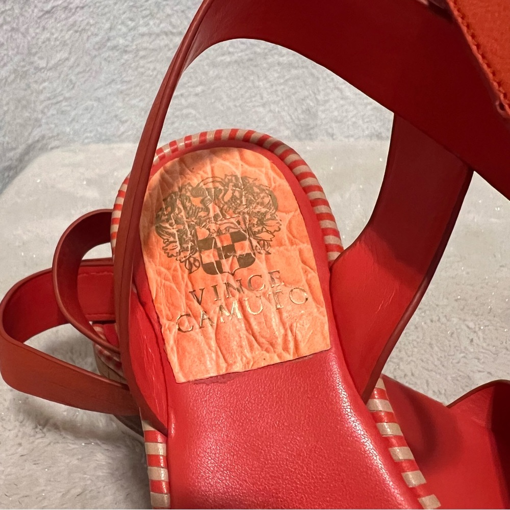 Vince Camuto Miveeria Wedge Sandal size 8 - Picture 7 of 9